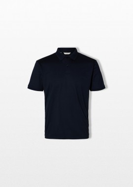 SELECTED HOMME - SELECTED HOMME Ανδρικό Μπλε Polo Shirt
