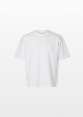 SELECTED HOMME - SELECTED HOMME Ανδρικό Λευκό Loose Fit T-Shirt