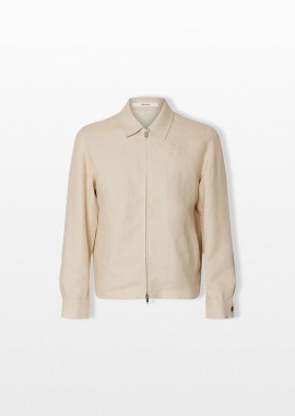 SELECTED HOMME Ανδρικό Μπεζ Linen Jacket