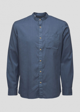 SELECTED HOMME - SELECTED HOMME Ανδρικό Μπλε Blue Casual Shirt