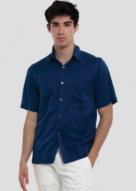 XACUS - XACUS Ανδρικό Μπλε Blue Legacy Shirt