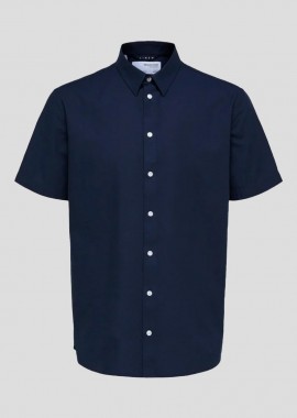 SELECTED HOMME - SELECTED HOMME Ανδρικό Μπλε Blend Shirt