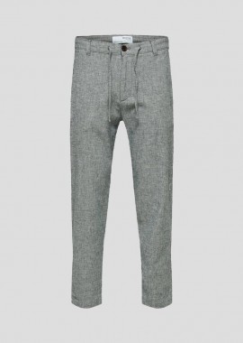 SELECTED HOMME Ανδρικό Γκρι Blend Tapered Trousers