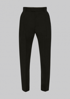 ALEXANDER MCQUEEN Ανδρικό Μαύρο Japanese Tuxedo Trousers