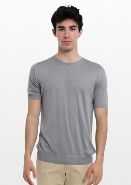 +39MASQ Ανδρικό Γκρι Crew Neck Como T-Shirt/Grey