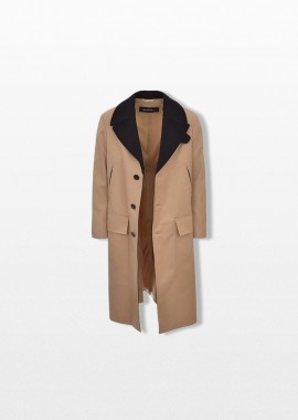 NEIL BARRETT - NEIL BARRETT Ανδρικό Πολύχρωμο Coat With Big Lateral Pockets