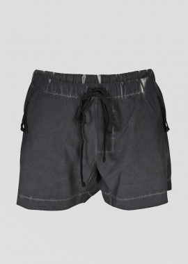 THOM KROM - THOM KROM Ανδρικό Μαύρο Black Oil Swim Shorts