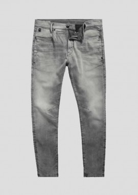 G-STAR Ανδρικό Γκρι 3D Slim Faded Grey Jeans
