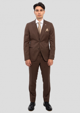 LUBIAM Ανδρικό Deep Brown Suit