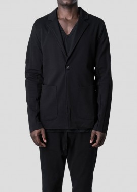 THOM KROM Ανδρικό Μαύρο Single Button Blazer