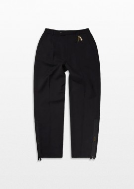 ARIES Ανδρικό Μαύρο Zip Detail Tailored Trousers