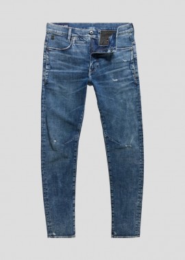 G-STAR - G-STAR Ανδρικό Μαύρο D-Staq 3D Slim Jeans
