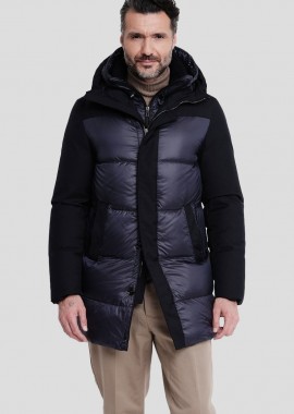 AGF Ανδρικό Μπλε Puffer Jacket 153U27 In Blue
