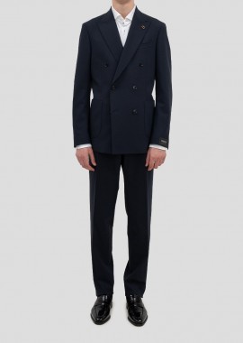 BRERAS - BRERAS Ανδρικό Μπλε Two-Piece Formal Suit