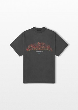 BALENCIAGA Ανδρικό Back Flip T-Shirt Oversized