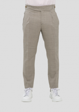 BERWICH - BERWICH Ανδρικό Μπεζ Βeige Trousers