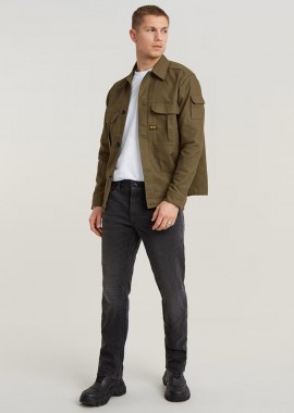 G-STAR - G-STAR Ανδρικό Μαύρο Mosa Straight Jeans Black