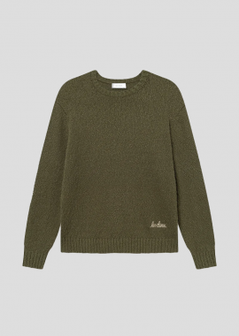 LES DEUX - LES DEUX Ανδρικό Πράσινο Errol Cotton Round Neck