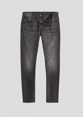 G-STAR Ανδρικό Μαύρο Slim Jeans In Black