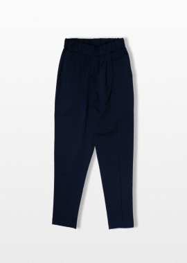 MONK - MONK Ανδρικό Μπλε Εlastic Waist Trousers