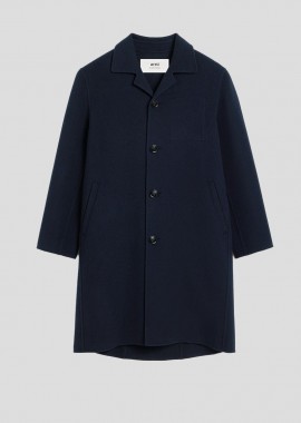AMI PARIS - AMI PARIS Ανδρικό Belted Car Coat