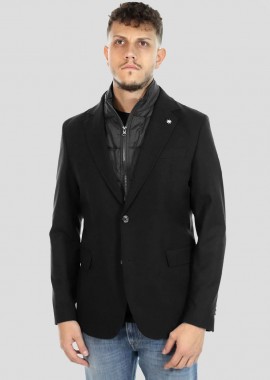 MANUEL RITZ Ανδρικό Μαύρο Giacche Blazer