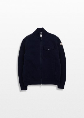MONCLER Ανδρικό Cardigan Tricot Navy