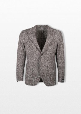 BRERAS - BRERAS Ανδρικό Γκρι Classic Blazer