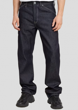 G-STAR - G-STAR Ανδρικό Γκρι Dakota Logger Regular Straight Jeans