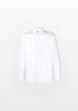 DOLCE&GABBANA - DOLCE&GABBANA Ανδρικό Λευκό Classic Shirt in White