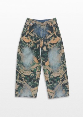 ACNE STUDIOS Ανδρικό Καφέ Super Baggy Fit Jeans