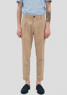 BE ABLE - BE ABLE Ανδρικό Μπεζ Riccardo Men's Trousers