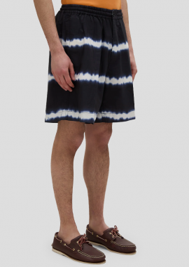 ASPESI Ανδρικό Μπλε Cotton Bermuda Shorts