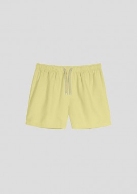 BENIBECA - BENIBECA Ανδρικό Κίτρινο Laki Mid Length Men's Swim Shorts