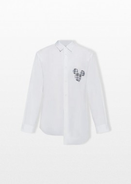 COMME DES GARÇONS SHIRT - COMME DES GARÇONS SHIRT Ανδρικό Λευκό Shirt Woven