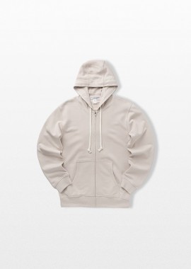 COMME DES GARÇONS SHIRT - COMME DES GARÇONS SHIRT Ανδρικό Μπεζ Zip Hooded Sweatshirt