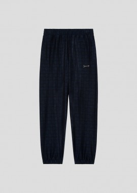 GIVENCHY - GIVENCHY Ανδρικό Μαύρο Jogger Pants In Monogram