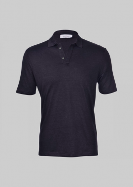 GRAN SASSO - GRAN SASSO Ανδρικό Μπλε Polo T-Shirt
