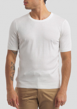GRAN SASSO Ανδρικό Λευκό Slik T-shirt