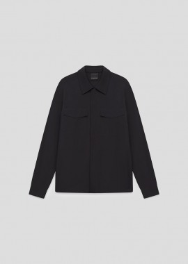 UNITY - UNITY Ανδρικό Μαύρο Long Sleeved Polo Shirt