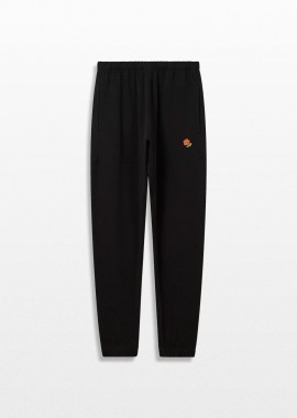 KENZO - KENZO Ανδρικό Μαύρο Embroidered Jogpants In Cotton