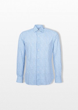XACUS Ανδρικό Μπλε Striped Shirt