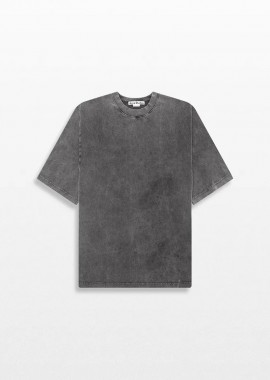 ACNE STUDIOS - ACNE STUDIOS Ανδρικό Μαύρο Crew Neck T-Shirt
