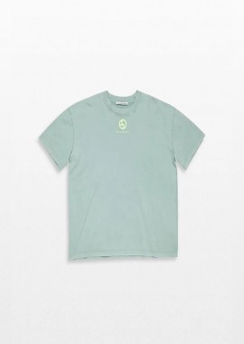 ACNE STUDIOS Ανδρικό Πράσινο Logo T-Shirt