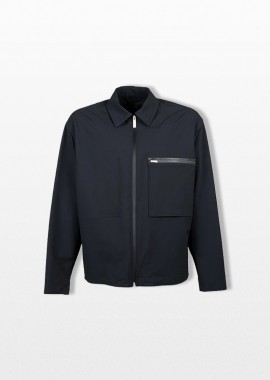 HERNO Ανδρικό Μαύρο Laminar Shacket In Comfort Tech