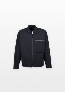HERNO Ανδρικό Μαύρο Laminar Shacket In Comfort Tech