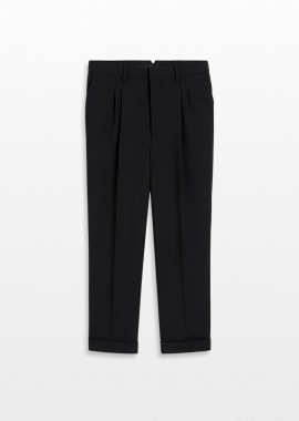 AMI PARIS Ανδρικό Γκρι Carrot Fit Trousers