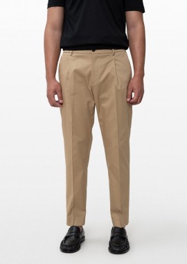 BE ABLE - BE ABLE Ανδρικό Μπεζ Trousers in Beige