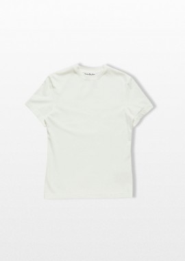 ACNE STUDIOS Ανδρικό Λευκό Rubber Logo T-Shirt