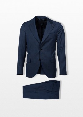 LARDINI Ανδρικό Μπλε Semi Lined Suit